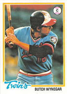 1978 Topps #555 Butch Wynegar VG Minnesota Twins 