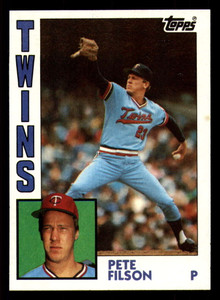 1984 Topps #568 Pete Filson VG RC Rookie Minnesota Twins 