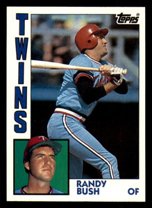 1984 Topps #429 Randy Bush VG RC Rookie Minnesota Twins 
