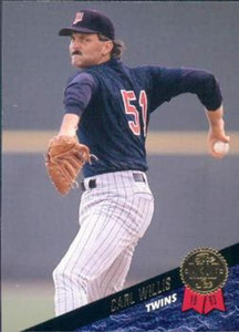 1993 Leaf #164 Carl Willis VG Minnesota Twins 
