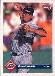 1993 Donruss #575 Gene Larkin VG Minnesota Twins 
