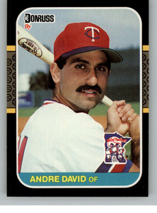 1987 Donruss #519 Andre David VG Minnesota Twins 