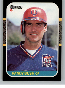 1987 Donruss #441 Randy Bush VG Minnesota Twins 