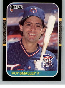 1987 Donruss #443 Roy Smalley VG Minnesota Twins 