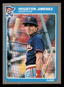 1985 Fleer #282 Houston Jimenez VG Minnesota Twins 