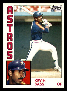 1984 Topps #538 Kevin Bass VG Houston Astros 