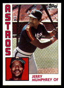 1984 Topps #45 Jerry Mumphrey VG Houston Astros 