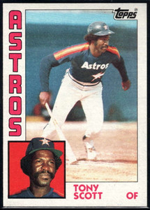 1984 Topps #292 Tony Scott VG Houston Astros 