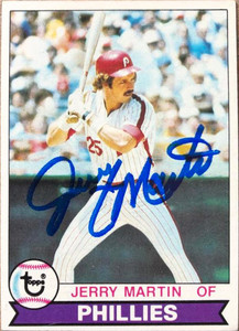 Jerry Martin Autographed 1979 Topps #382