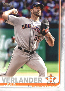 2019 Topps #57 Justin Verlander NM-MT Houston Astros 