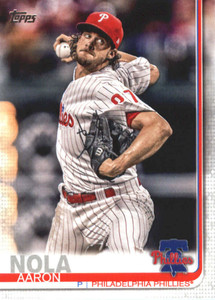 2019 Topps #163 Aaron Nola NM-MT Philadelphia Phillies 