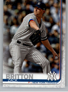 2019 Topps Update #US214 Zack Britton NM-MT New York Yankees 