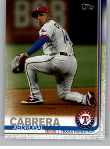 2019 Topps Update #US121 Asdrubal Cabrera NM-MT Texas Rangers 