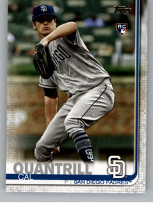 2019 Topps Update #US23 Cal Quantrill NM-MT RC Rookie San Diego Padres 