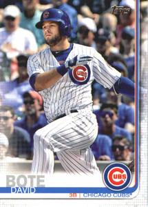 2019 Topps #86 David Bote NM-MT Chicago Cubs 