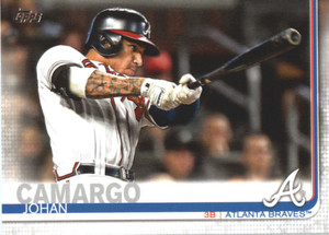 2019 Topps #587 Johan Camargo NM-MT Atlanta Braves 