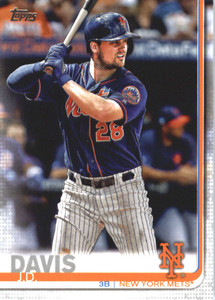 2019 Topps #603 J.D. Davis NM-MT New York Mets 