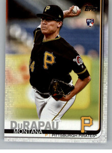 2019 Topps Update #US228 Montana DuRapau NM-MT RC Rookie Pittsburgh Pirates 