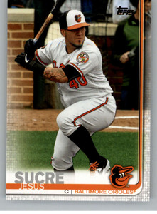 2019 Topps Update #US119 Jesus Sucre NM-MT Baltimore Orioles 
