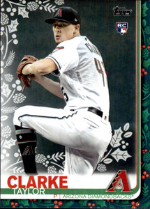 2019 Topps Holiday #HW5 Taylor Clarke NM-MT  RC Rookie Arizona Diamondbacks 