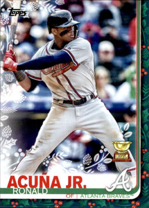SOLD 78708 2019 Topps Holiday #HW85 Ronald Acuna Jr. NM-MT  Atlanta Braves 