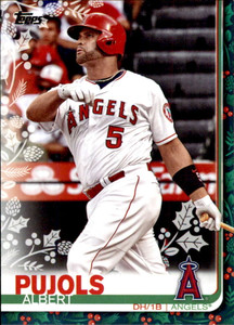 2019 Topps Holiday #HW87 Albert Pujols NM-MT  Los Angeles Angels 
