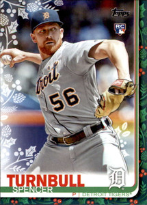 2019 Topps Holiday #HW49 Spencer Turnbull NM-MT  RC Rookie Detroit Tigers 