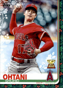2019 Topps Holiday #HW33 Shohei Ohtani NM-MT  Los Angeles Angels 