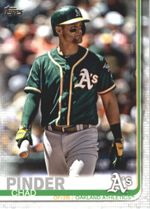 2019 Topps #524 Chad Pinder NM-MT Oakland Athletics 