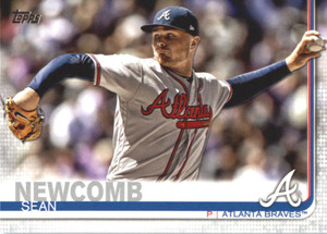2019 Topps #408 Sean Newcomb NM-MT Atlanta Braves 