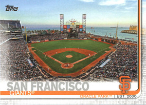 2019 Topps #616 Oracle Park NM-MT San Francisco Giants 