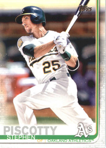 2019 Topps #66 Stephen Piscotty NM-MT Oakland Athletics 