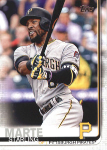 2019 Topps #253 Starling Marte NM-MT Pittsburgh Pirates 