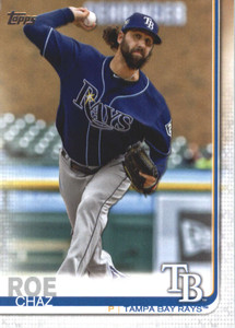 2019 Topps #405 Chaz Roe NM-MT Tampa Bay Rays 