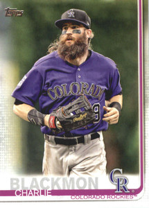 2019 Topps #16 Charlie Blackmon NM-MT Colorado Rockies 