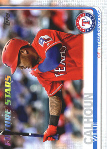 2019 Topps #113 Willie Calhoun NM-MT Texas Rangers 