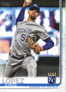 2019 Topps #651 Jorge Lopez NM-MT Kansas City Royals 