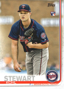 2019 Topps #177 Kohl Stewart NM-MT RC Rookie Minnesota Twins 
