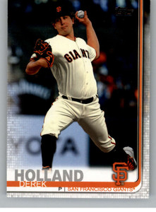 2019 Topps Update #US175 Derek Holland NM-MT San Francisco Giants 