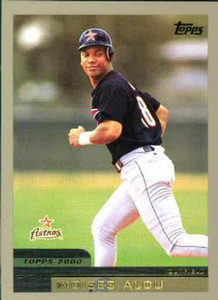2000 Topps #290 Moises Alou VG Houston Astros 