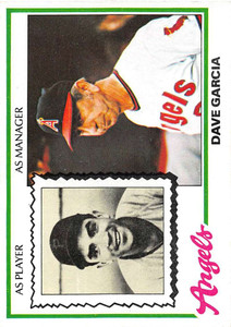 1978 Topps #656 Dave Garcia VG RC Rookie California Angels 