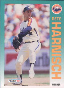 1992 Fleer #435 Pete Harnisch VG Houston Astros 