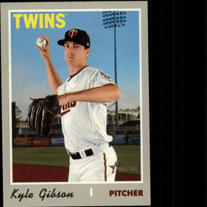 2019 Topps Heritage High Number #661 Kyle Gibson NM-MT Minnesota Twins 