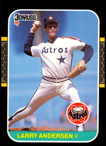 1987 Donruss #640 Larry Andersen VG Houston Astros 