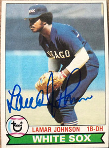 Lamar Johnson Autographed 1979 Topps #372