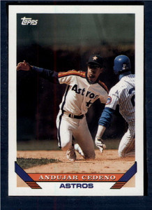 1995 Topps #464 Andujar Cedeno VG Astros - Under the Radar Sports