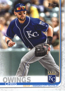 2019 Topps #548 Chris Owings NM-MT Kansas City Royals 