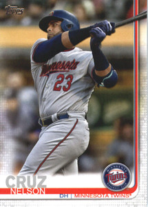 2019 Topps #675 Nelson Cruz NM-MT Minnesota Twins 