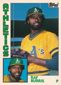 Joe Morgan (2) 1985 Fleer #431 Oakland Athletics HOF