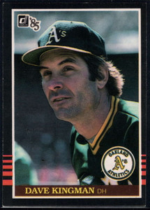 1986 Topps #410 Dave Kingman VG Oakland Athletics - Under the Radar Sports